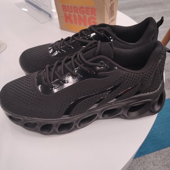 Women's all black sneakers size 43 - Picture 2 of 5